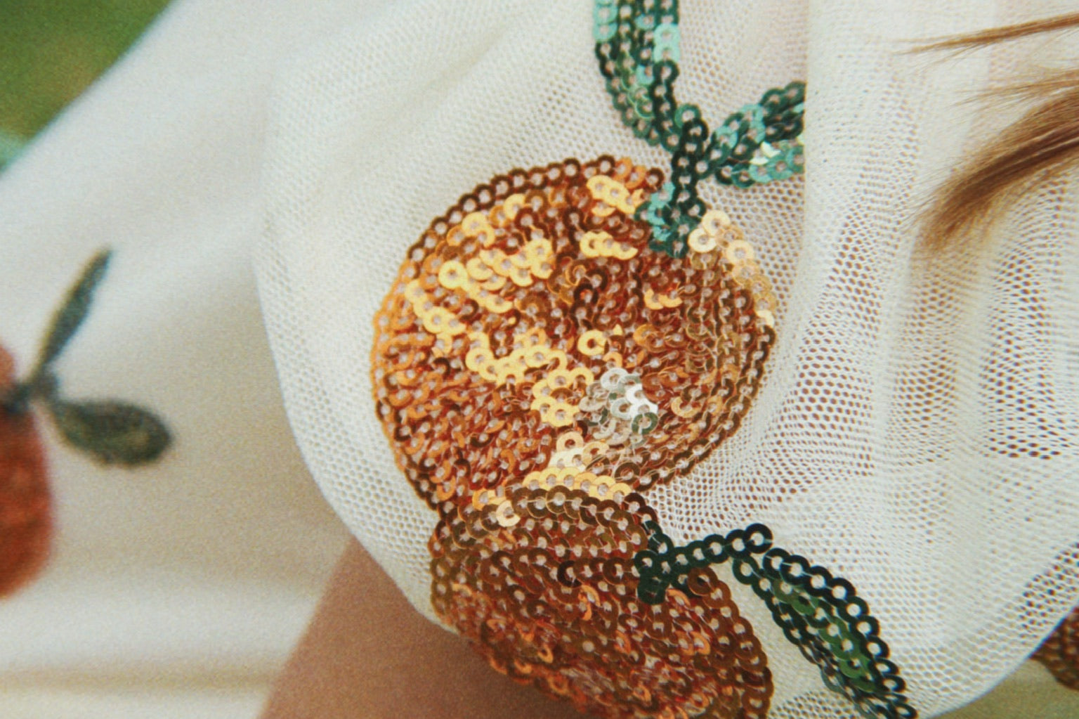Konges Sløjd A/S WOVEN DRESSES arancia sequin
