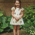 Konges Sløjd A/S WOVEN DRESSES arancia sequin