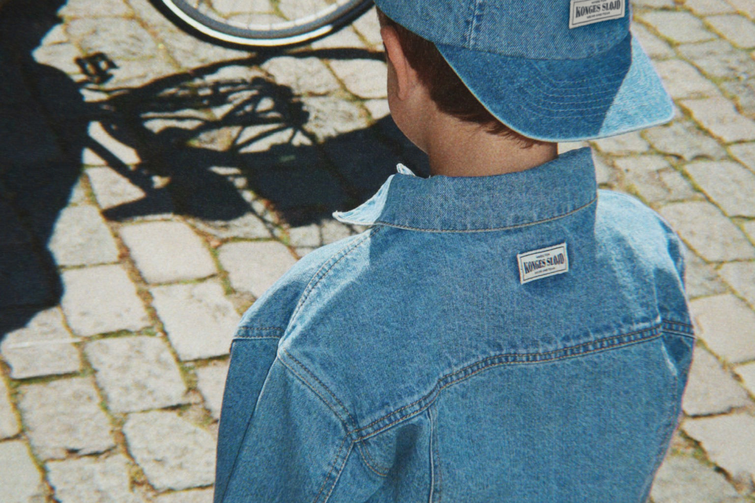 Konges Sløjd A/S WOVEN SHORTS & BLOOMERS denim blue