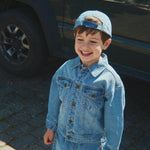 Konges Sløjd A/S WOVEN SHORTS & BLOOMERS denim blue