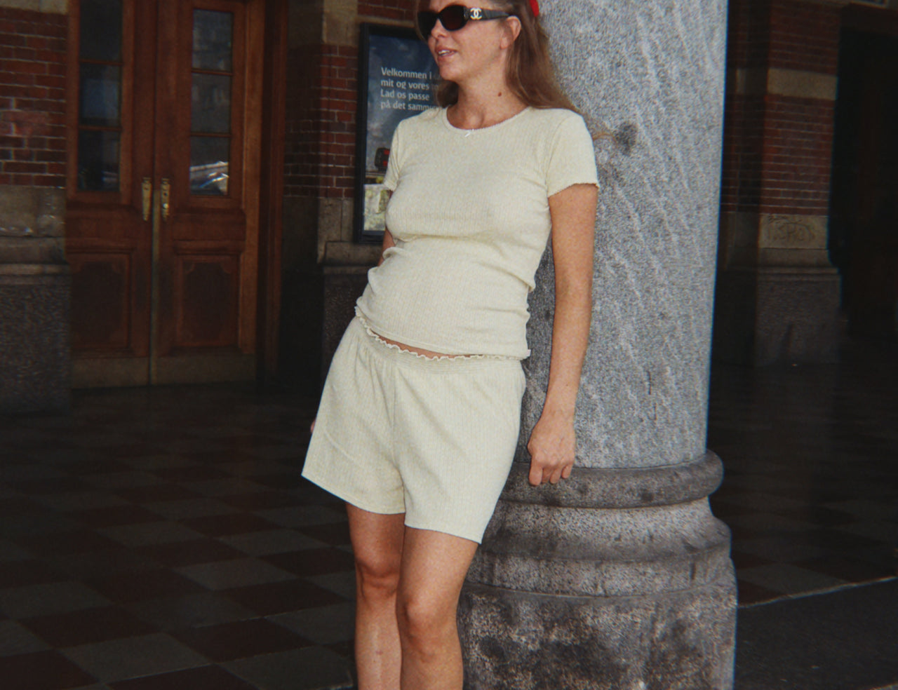 Konges Sløjd A/S JERSEY SHORTS & BLOOMERS green haze