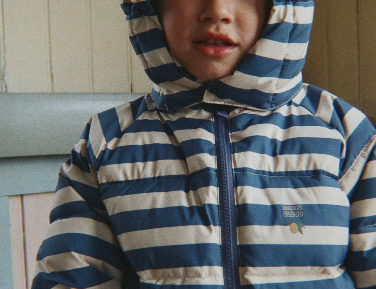 Konges Sløjd A/S WINTER WEAR bleu noir stripe