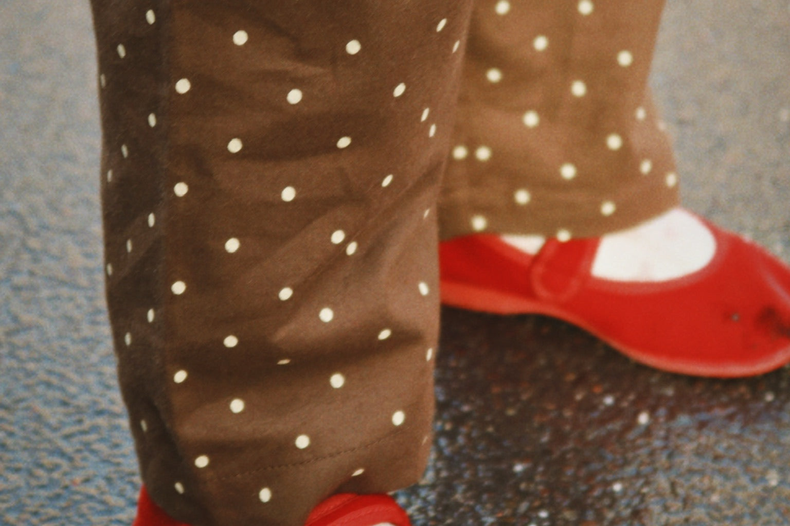 Konges Sløjd A/S WOVEN PANTS cocoa dot