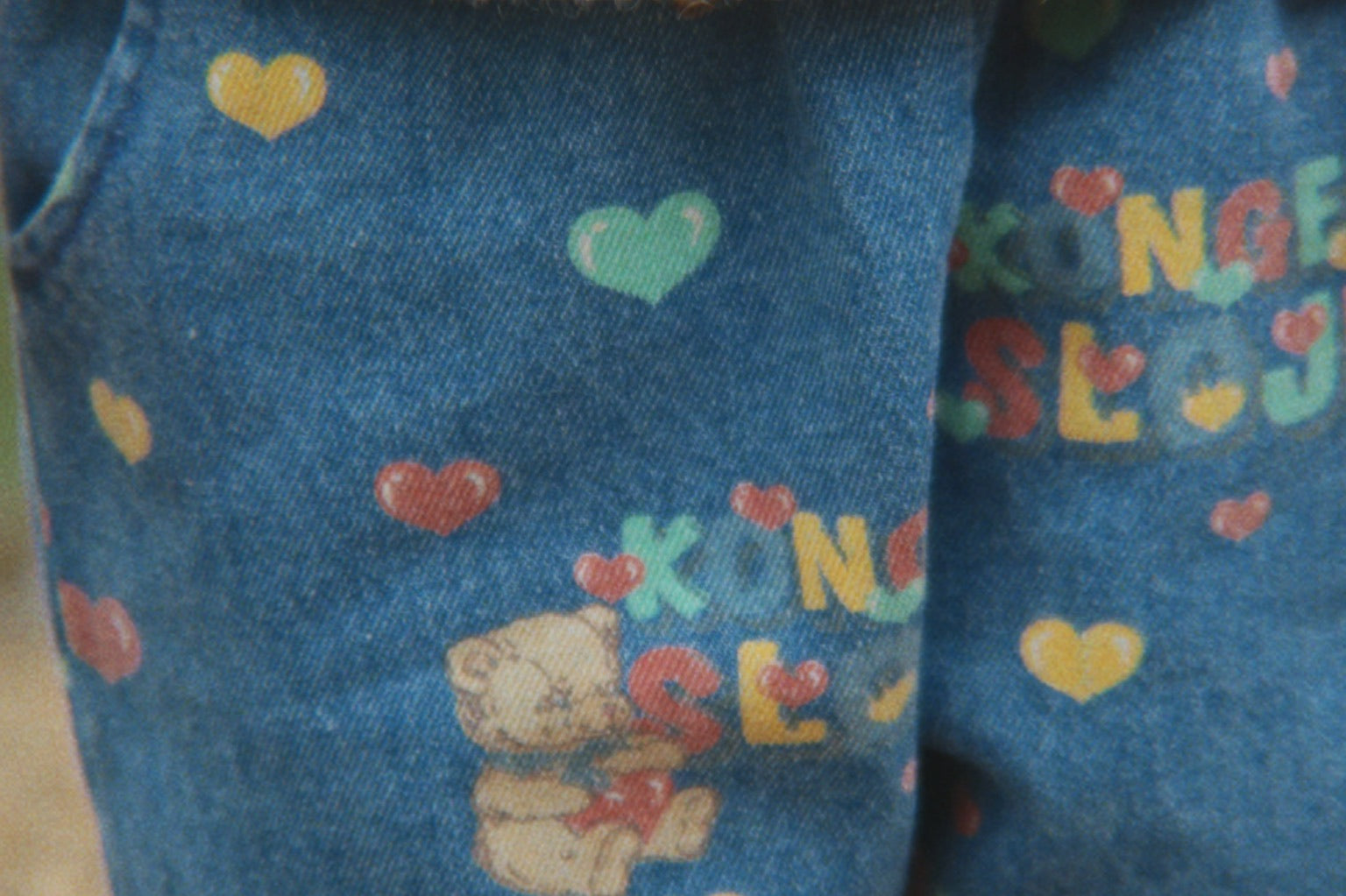 Konges Sløjd A/S WOVEN PANTS teddy coeur