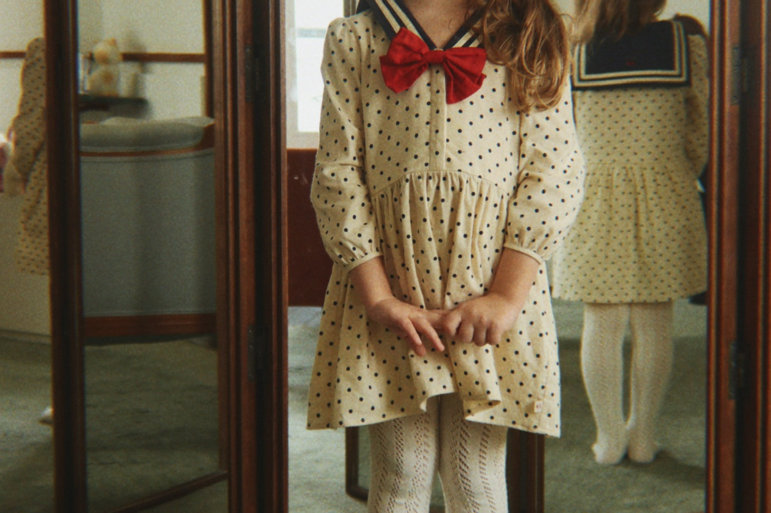 Konges Sløjd A/S WOVEN DRESSES dot desert