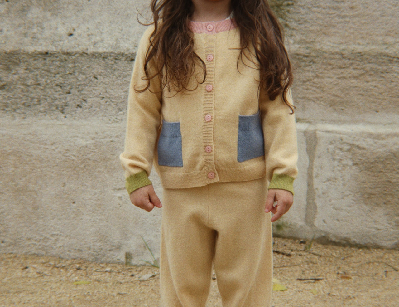 Konges Sløjd A/S KNITTED PANTS yellow
