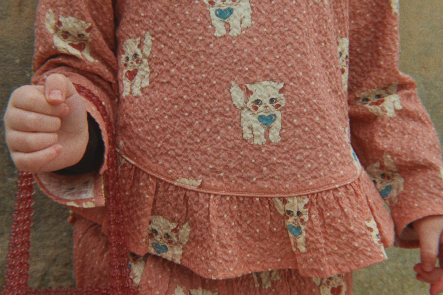 Konges Sløjd A/S WOVEN SHIRTS ciao miao rose