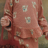 Konges Sløjd A/S WOVEN SHIRTS ciao miao rose