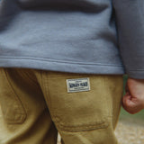 Konges Sløjd A/S WOVEN PANTS khaki