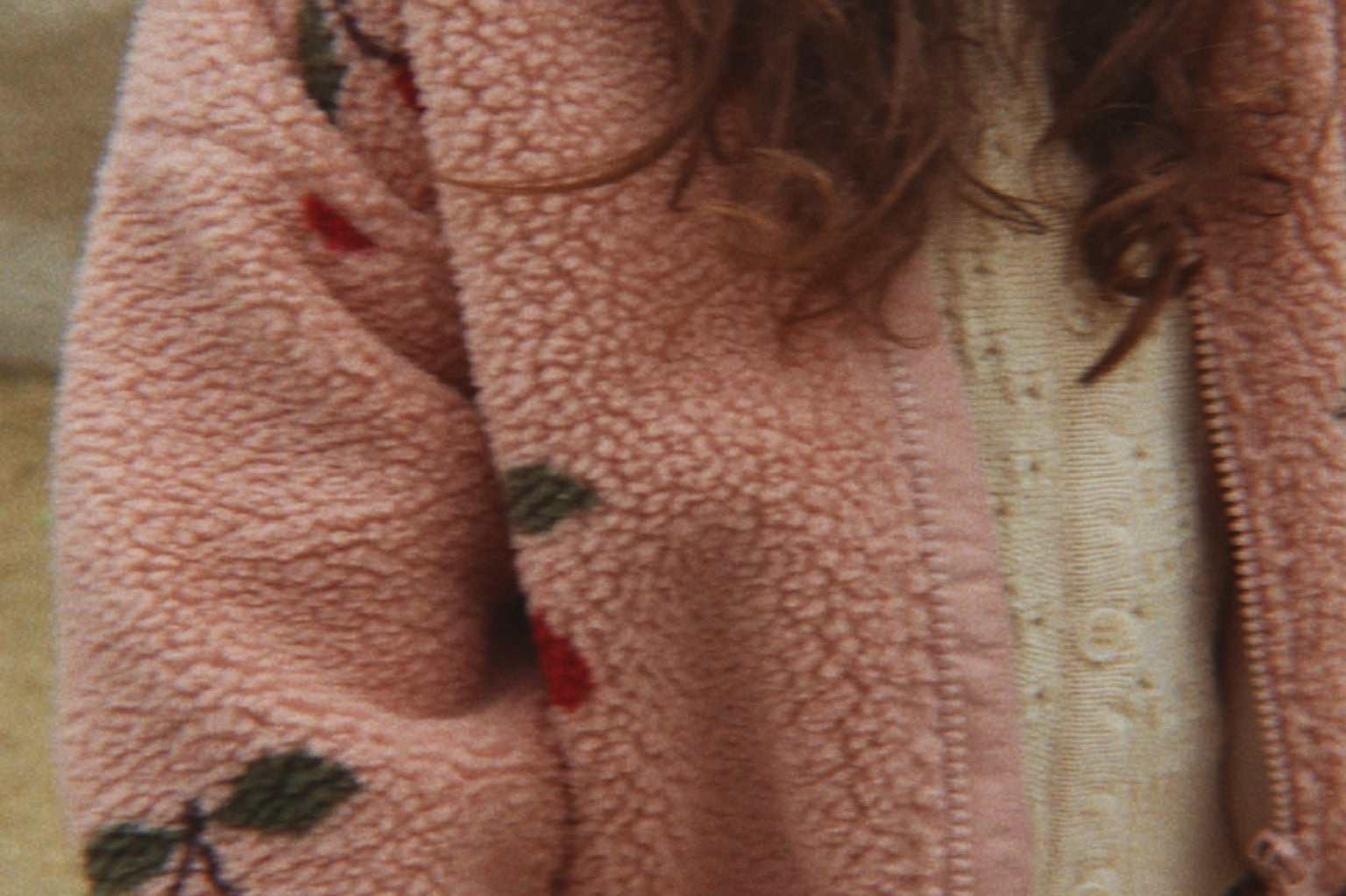 Konges Sløjd A/S TEDDY & FLEECE ma grande cerise