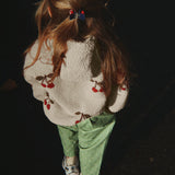 Konges Sløjd A/S TEDDY & FLEECE ma grande cerise