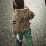 Konges Sløjd A/S TEDDY & FLEECE ma grande cerise