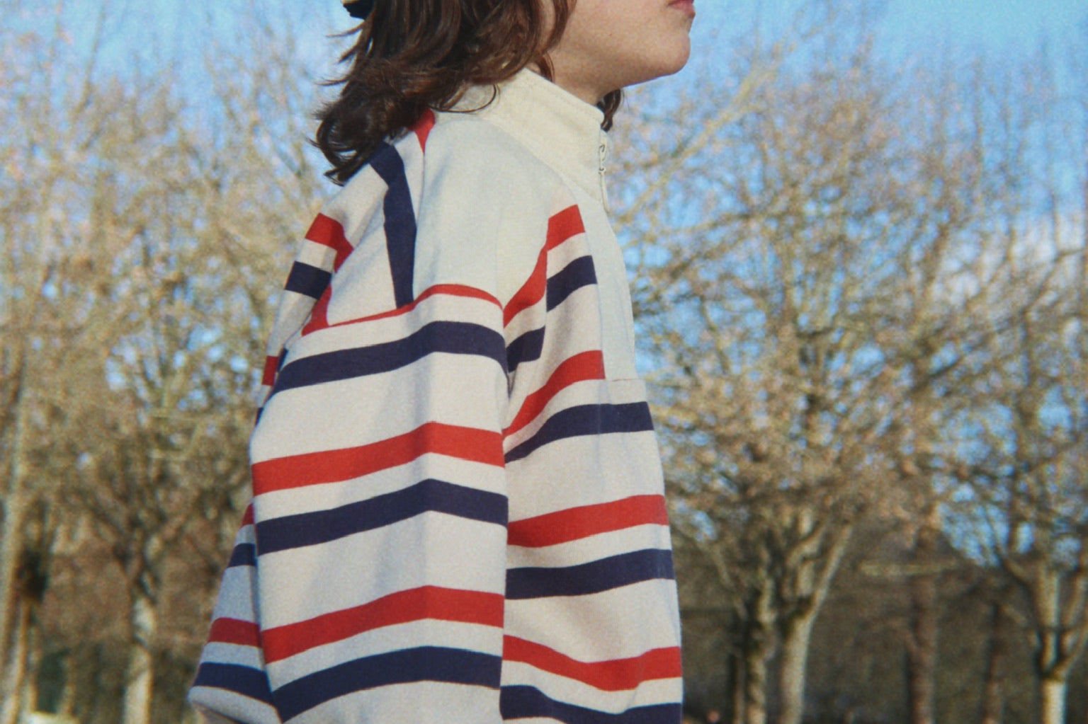 Konges Sløjd A/S JERSEY BLOUSES tangerine stripe