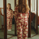 Konges Sløjd A/S WOVEN PANTS swan rose