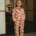 Konges Sløjd A/S WOVEN PANTS swan rose