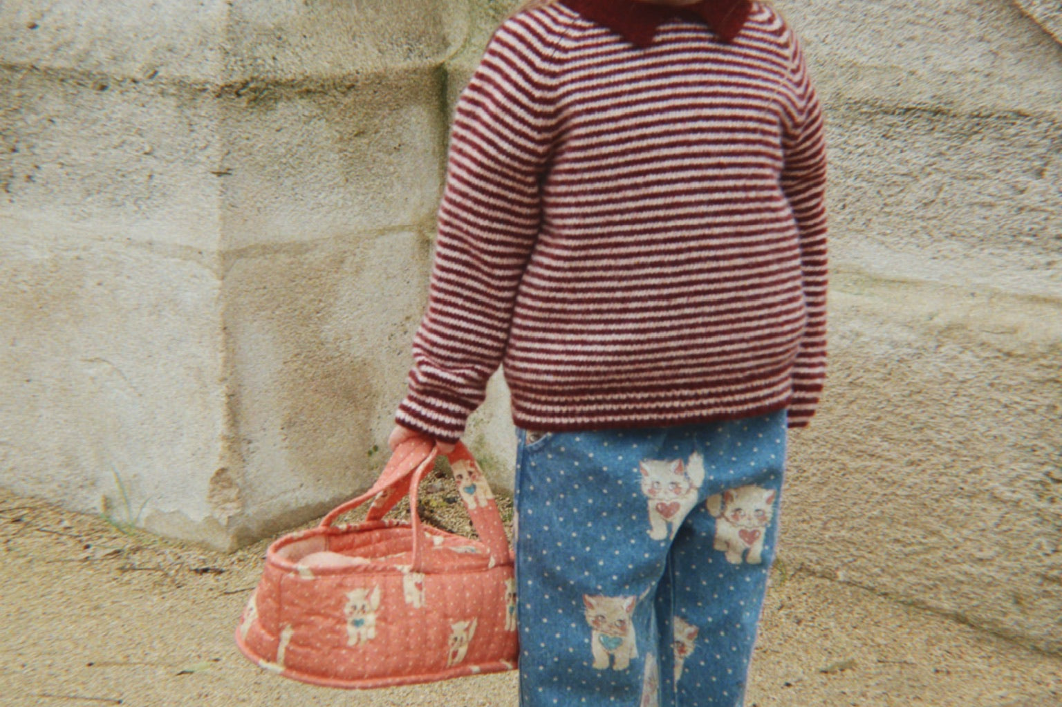 Konges Sløjd A/S KNITTED BLOUSES & VESTS mahogany stripe