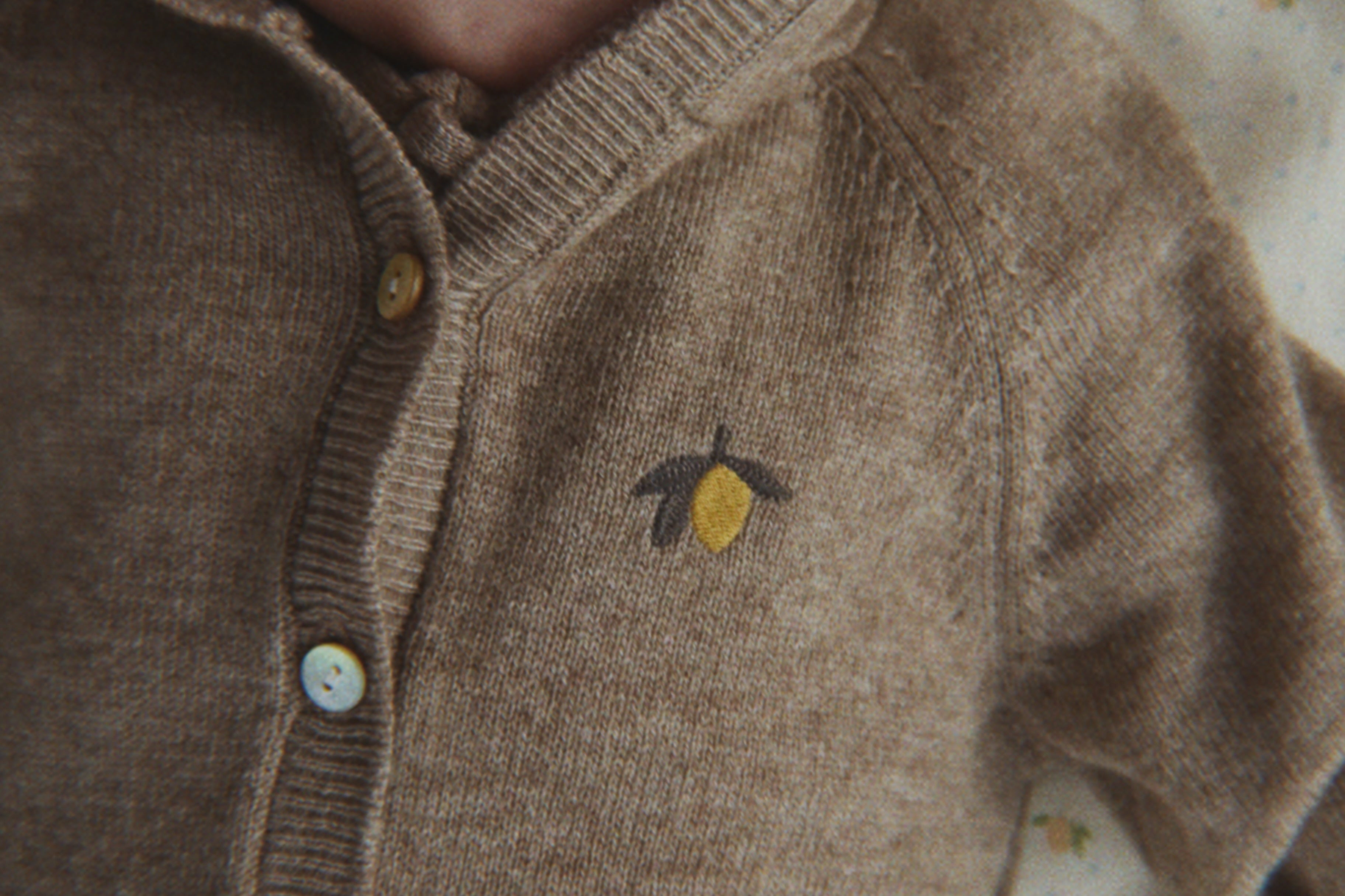Konges Sløjd A/S KNITTED ROMPERS & ONESIES light brown