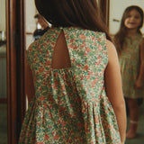 Konges Sløjd A/S WOVEN DRESSES carlie verde