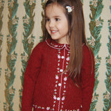 Konges Sløjd A/S KNITTED PANTS pomegranate
