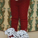 Konges Sløjd A/S KNITTED PANTS pomegranate