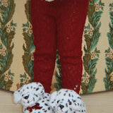 Konges Sløjd A/S KNITTED PANTS pomegranate