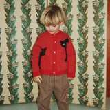 Konges Sløjd A/S KNITTED CARDIGANS cat rouge