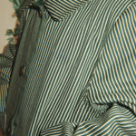Konges Sløjd A/S WOVEN JACKETS & VESTS milk verte stripe