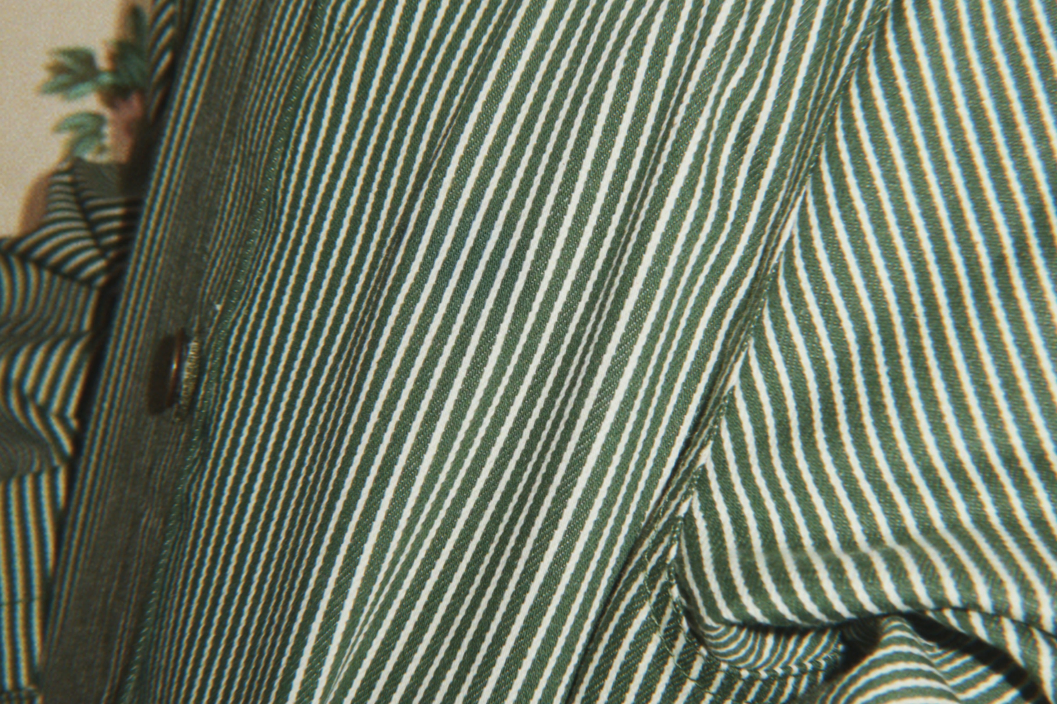 Konges Sløjd A/S WOVEN JACKETS & VESTS milk verte stripe