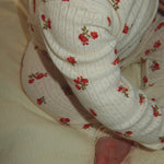 Konges Sløjd A/S JERSEY PANTS rosa rouge