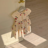 Konges Sløjd A/S WOVEN DRESSES mon grand cherry
