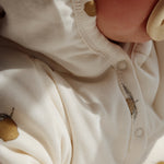 Konges Sløjd A/S PADDED ONESIES lemon