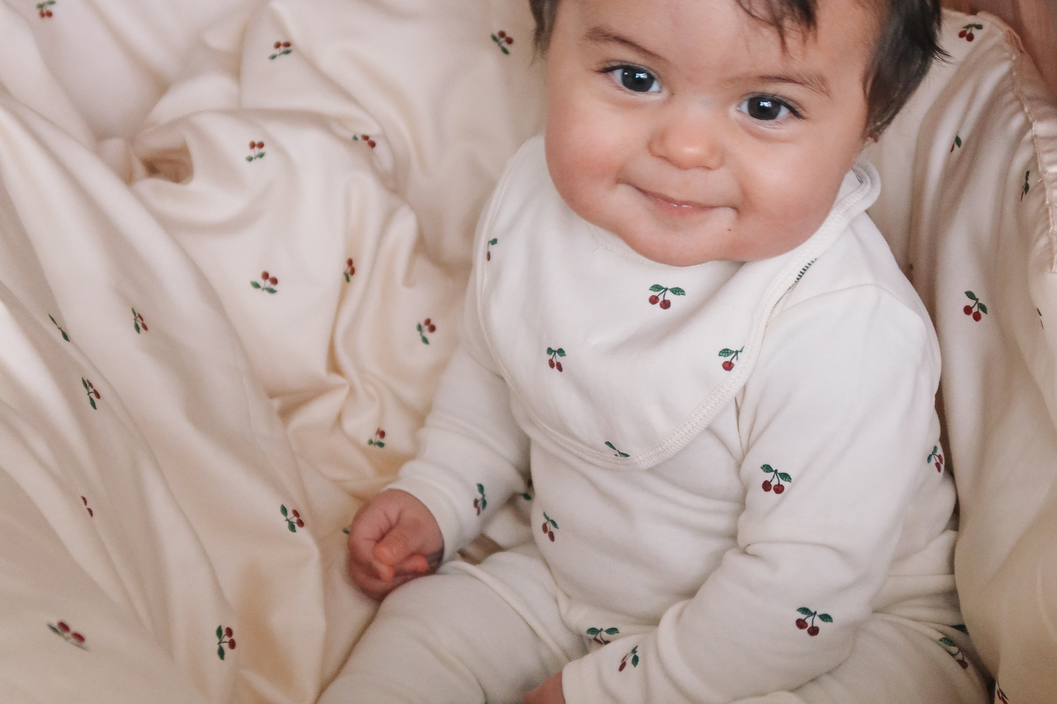 Konges Sløjd A/S BABY BEDDING cherry