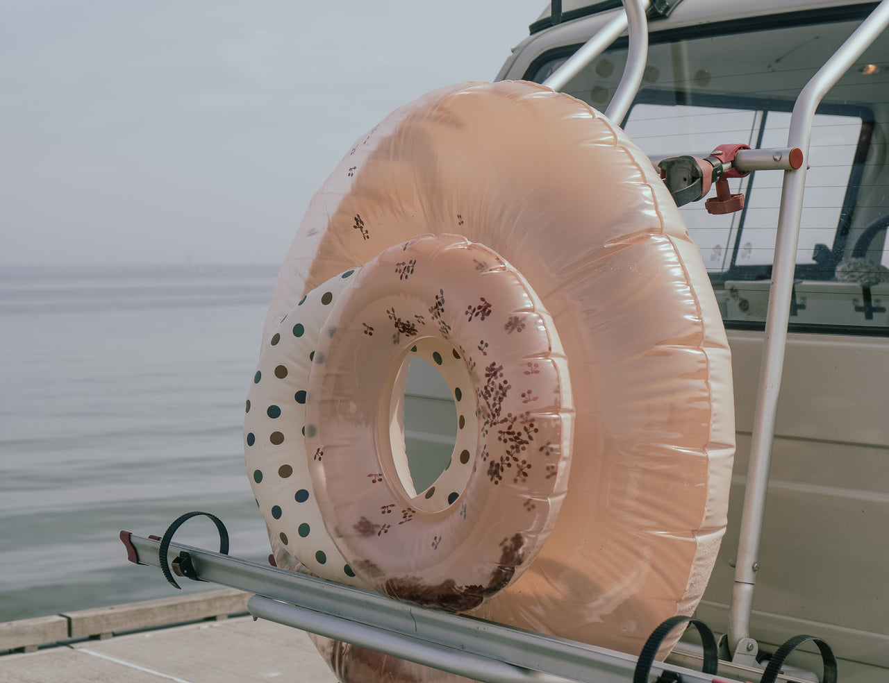 Konges Sløjd A/S SWIM RINGS blush transparent