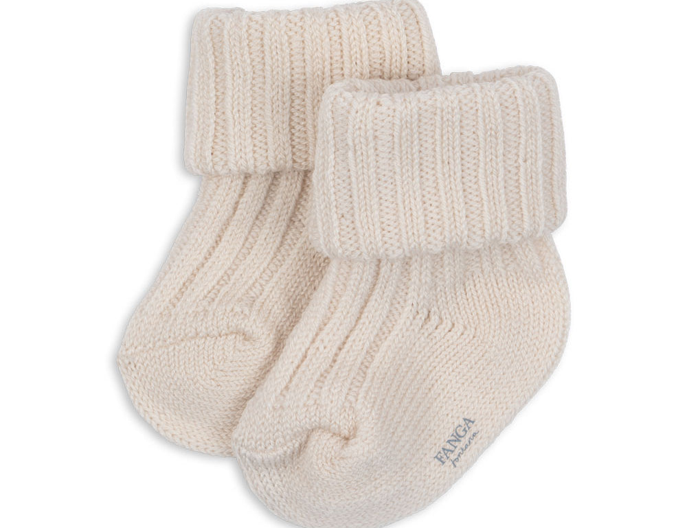 Konges Sløjd A/S SOCKS off white melange
