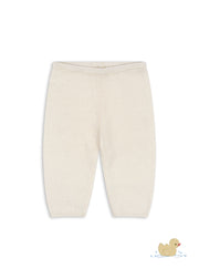 Konges Sløjd A/S KNITTED PANTS antique white