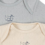 Konges Sløjd A/S BODYSTOCKINGS buttercream/pearl blue