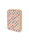 Konges Sløjd A/S PENCIL CASE coeur colorè frappe