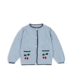 Konges Sløjd A/S KNITTED CARDIGANS blue fog