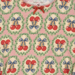 Konges Sløjd A/S JERSEY DRESSES cherry bow