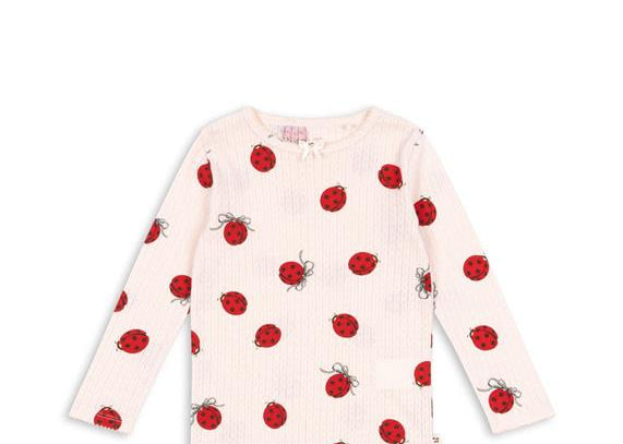 Konges Sløjd A/S JERSEY BLOUSES ladybug