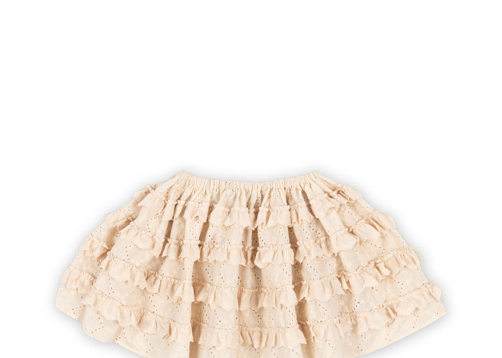 Konges Sløjd A/S WOVEN SKIRTS buttercream