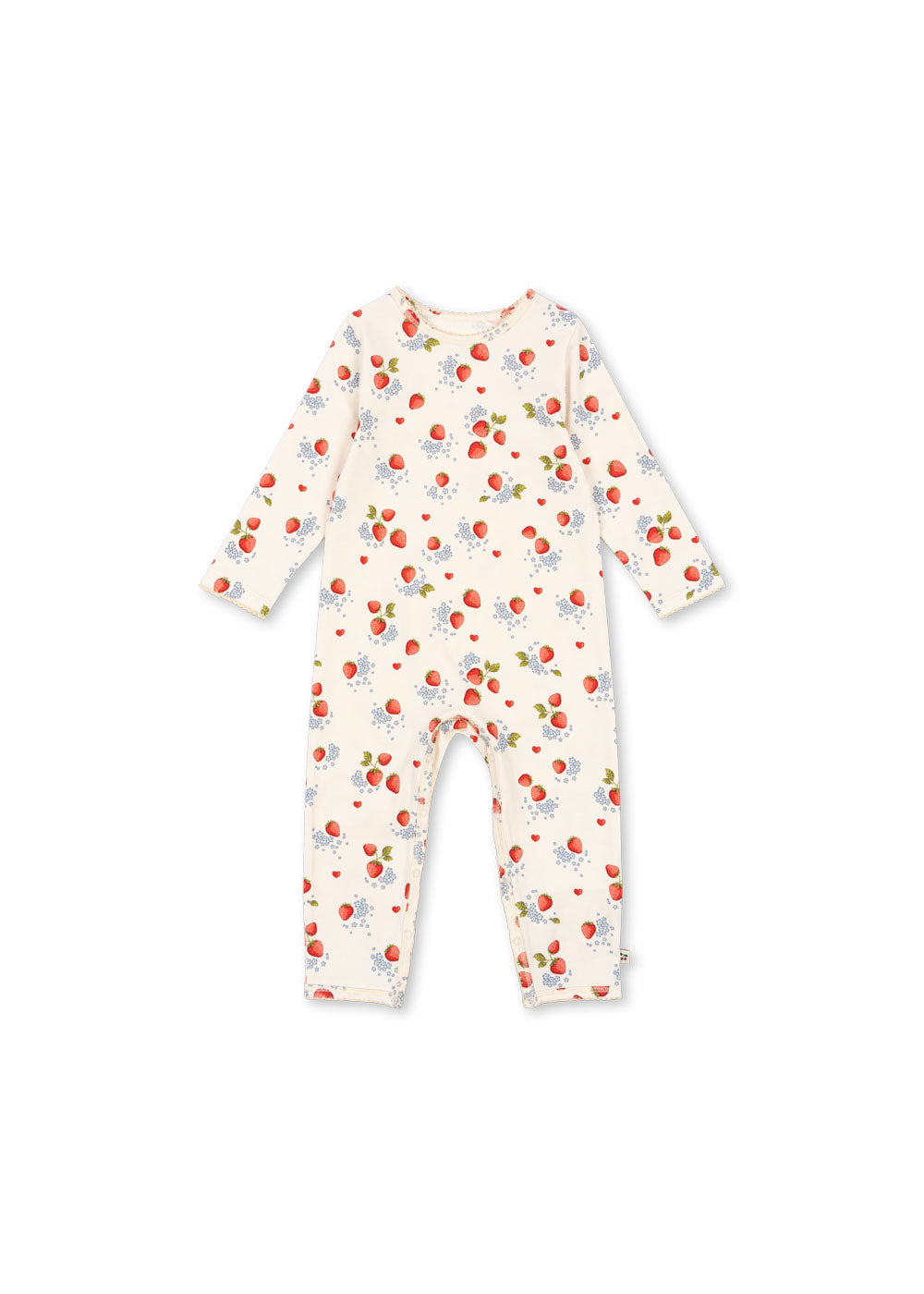 BASIC ONESIE GOTS - marmalade – Konges Sløjd®