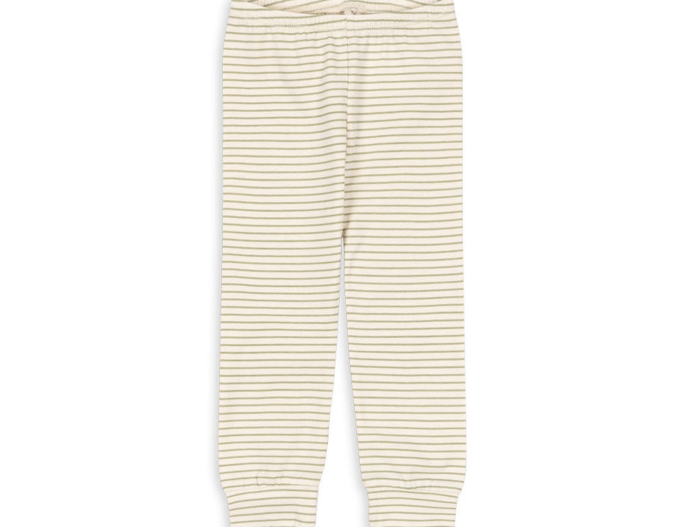 Konges Sløjd A/S JERSEY PANTS tea stripe
