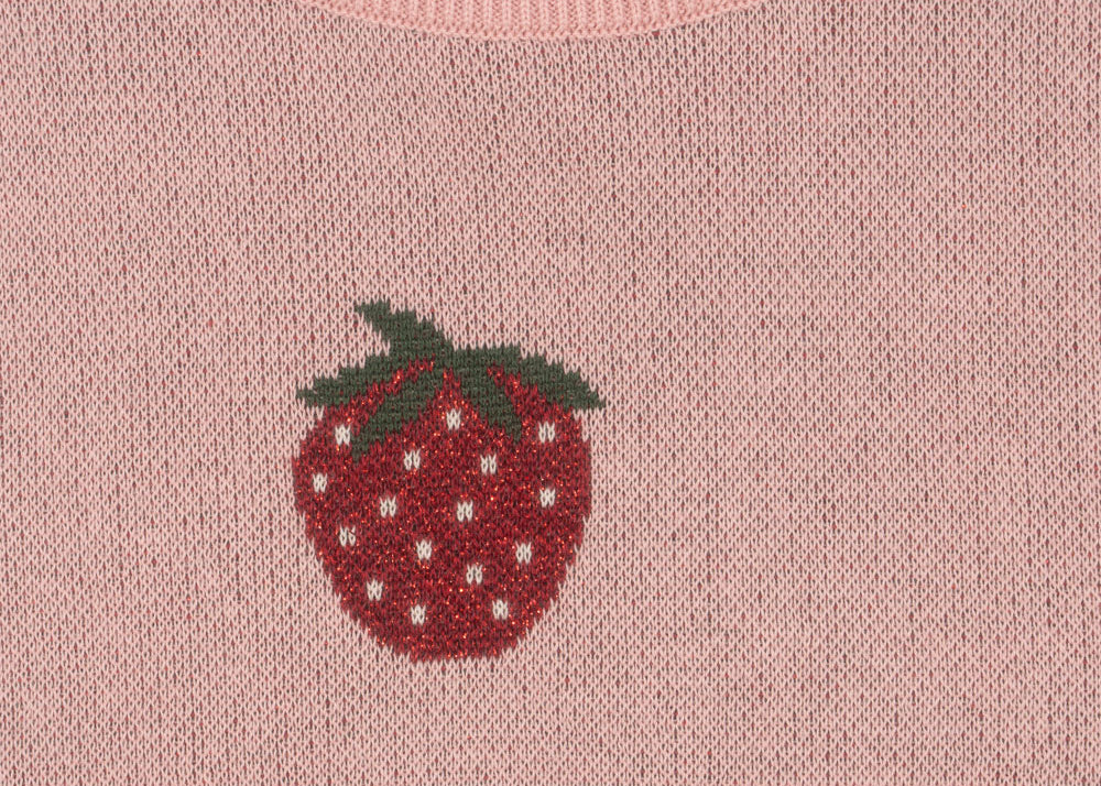 Konges Sløjd A/S KNITTED BLOUSES & VESTS strawberry