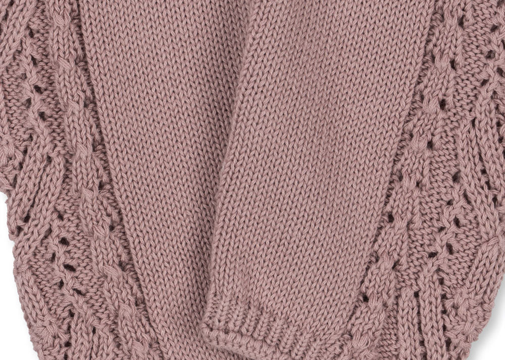Konges Sløjd A/S KNITTED PANTS deauville mauve