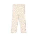 Konges Sløjd A/S KNITTED PANTS cream off white