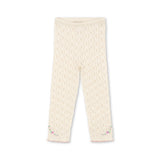 Konges Sløjd A/S KNITTED PANTS cream off white
