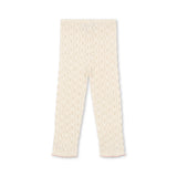 Konges Sløjd A/S KNITTED PANTS cream off white