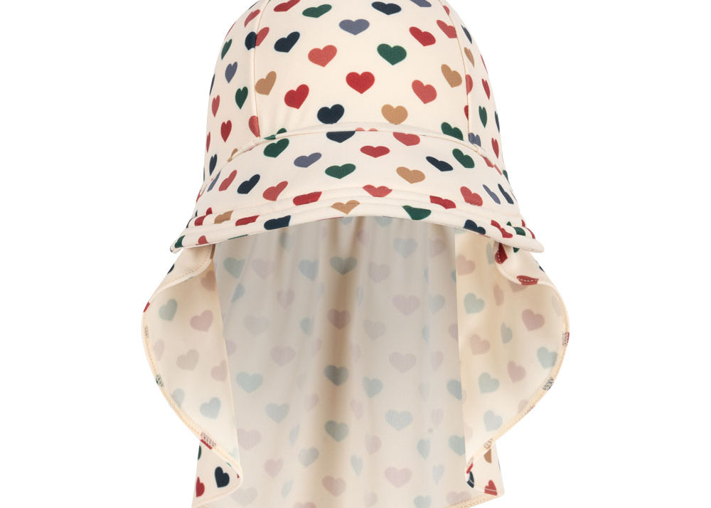 Konges Sløjd A/S UV SWIMHATS bon coeur coloré