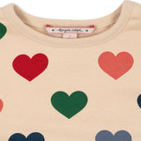 Konges Sløjd A/S JERSEY BLOUSES bon coeur coloré
